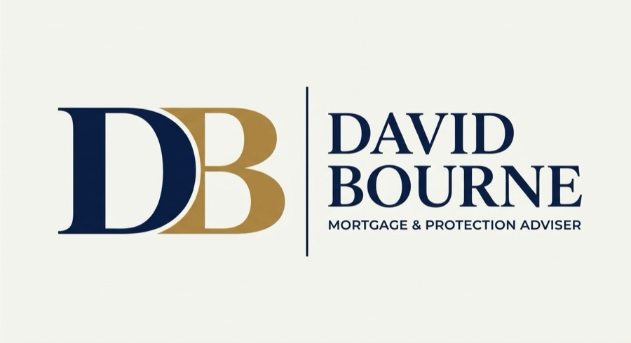 DB monogram beside David Bourne, Mortgage and Protection Adviser